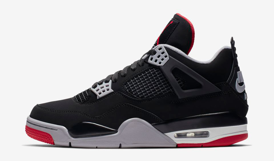 jordan 4 bred apparel