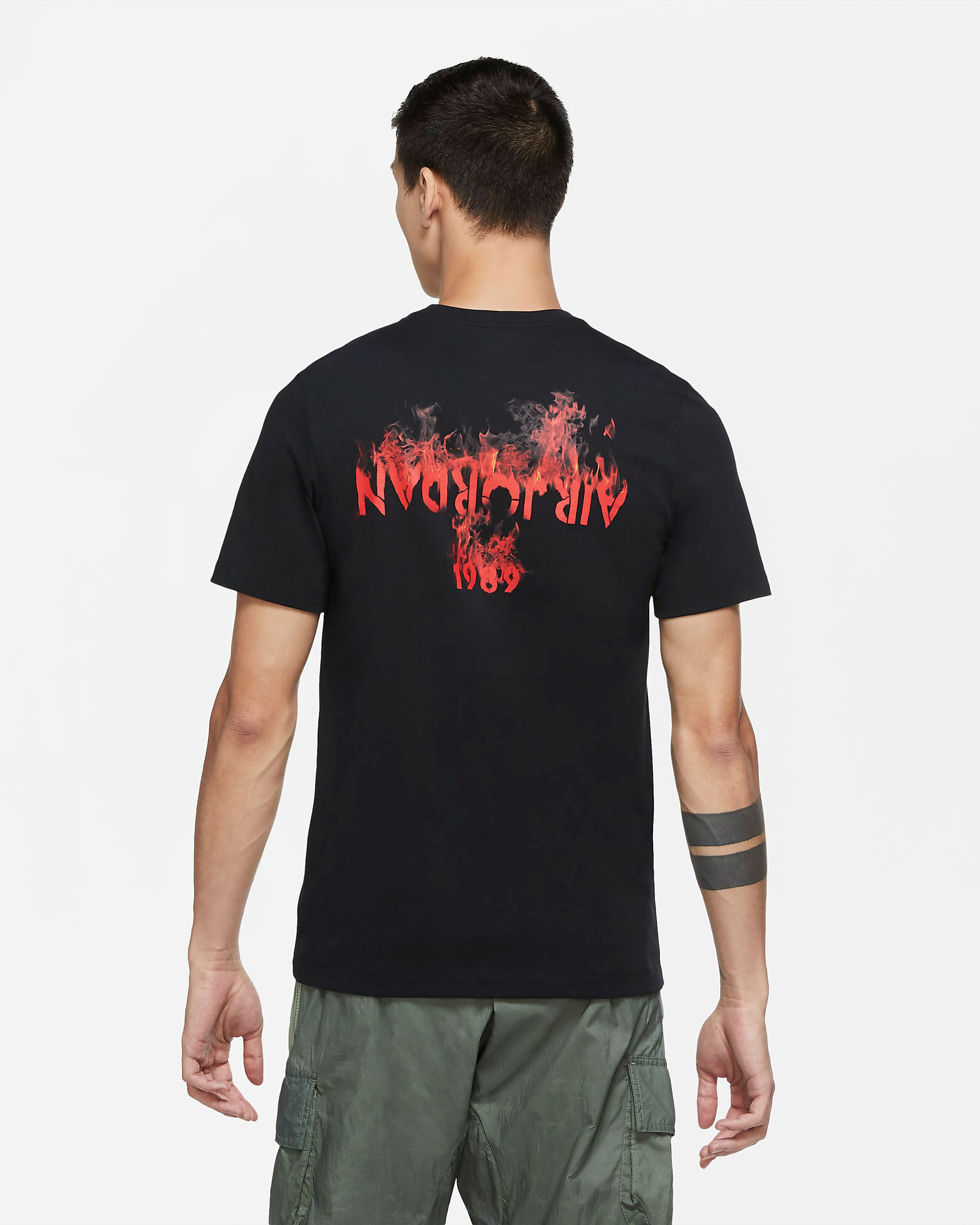 jordan 4 fire red with shorts