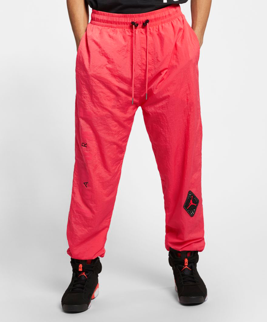 Air Jordan 6 Infrared Pants | SportFits.com