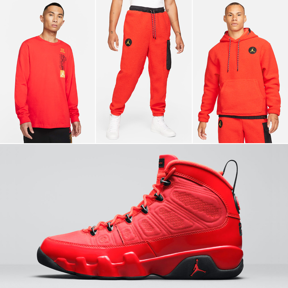 Air jordan clearance 9 retro outfit