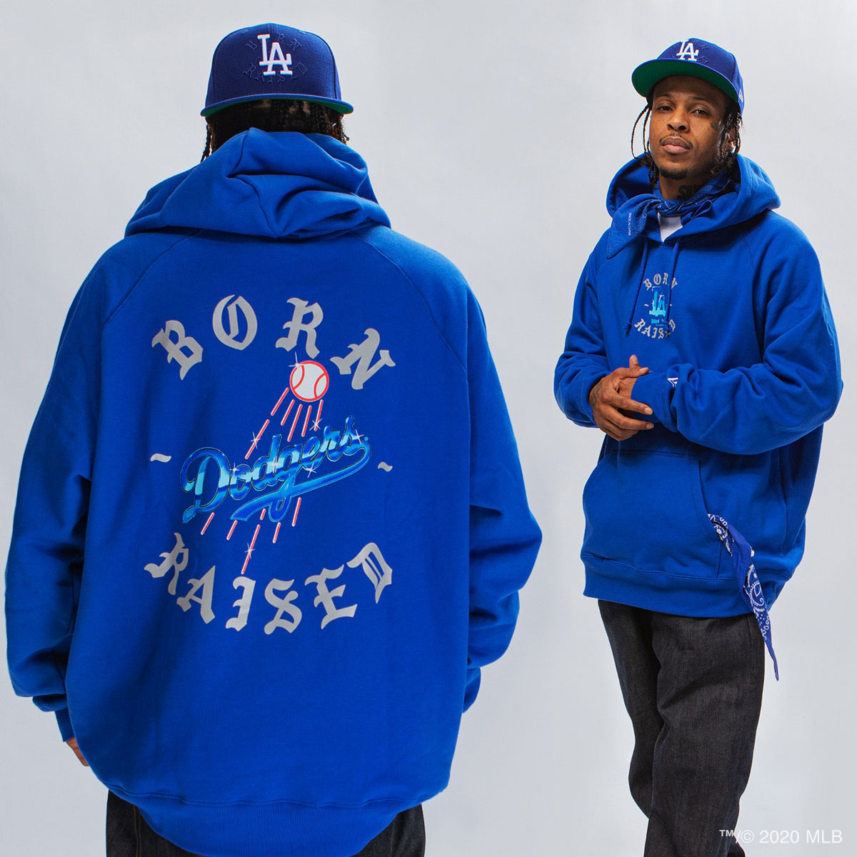 BornxRaised x LA Dodgers Link For Limited Collection