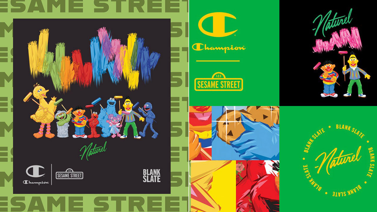 Champion Athleticwear launches X Sesame Street collection