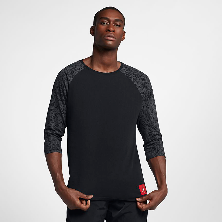 jordan 3 black cement shirt