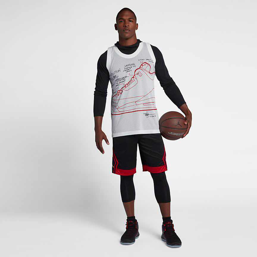 Jordan 3 Tinker Sketch Mesh Jersey SportFits