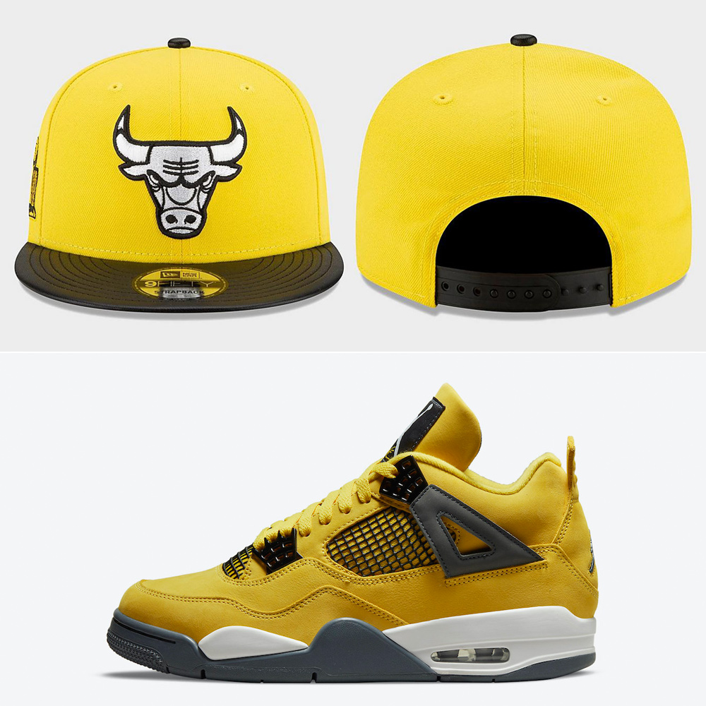 jordan-4-lightning-bulls-new-era-hat