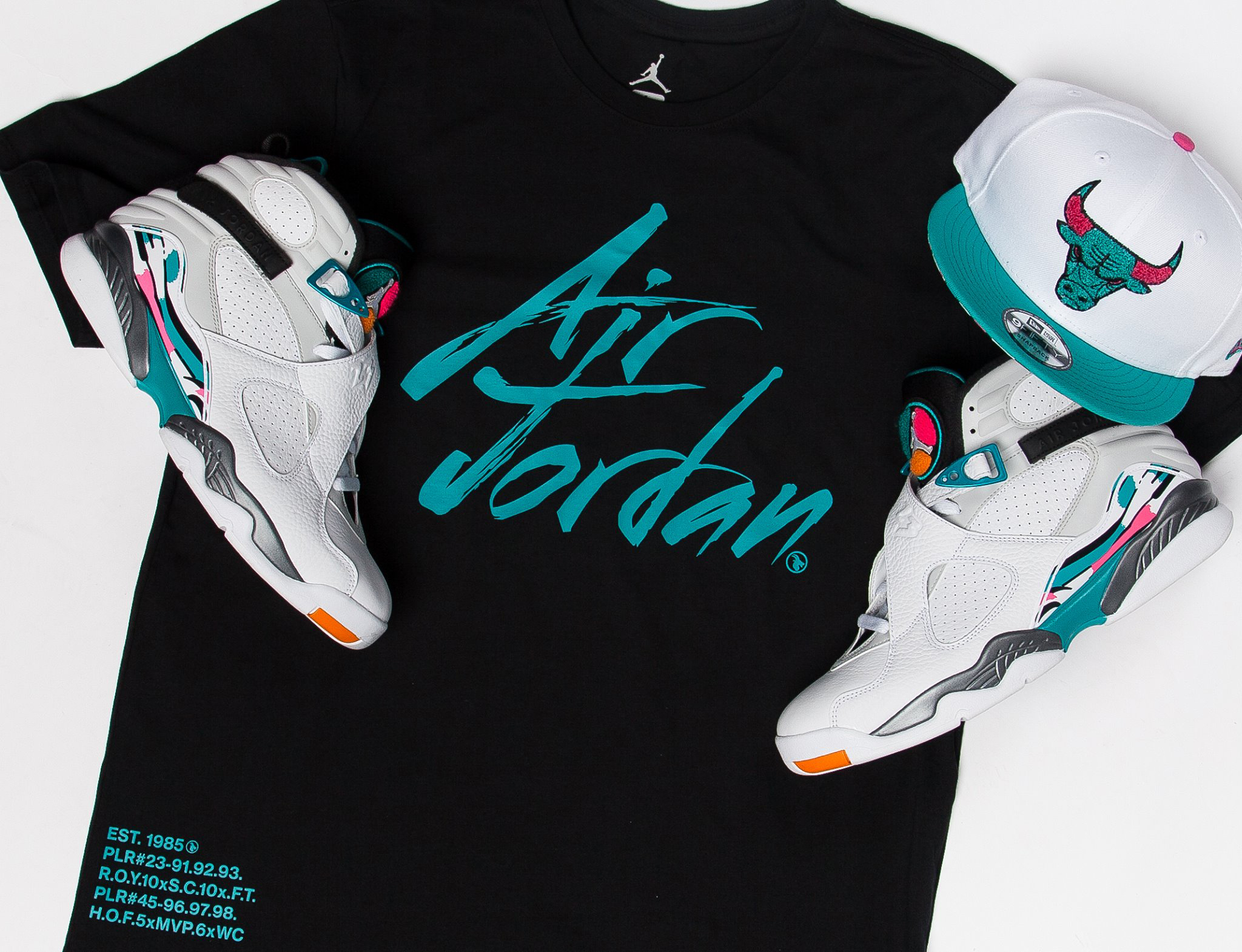 Air Jordan 8 South Beach Clothing 