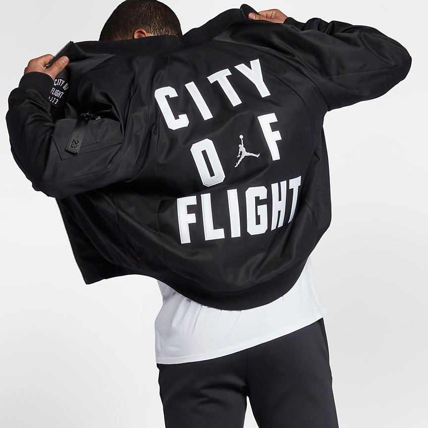 city of flight bomber jacket