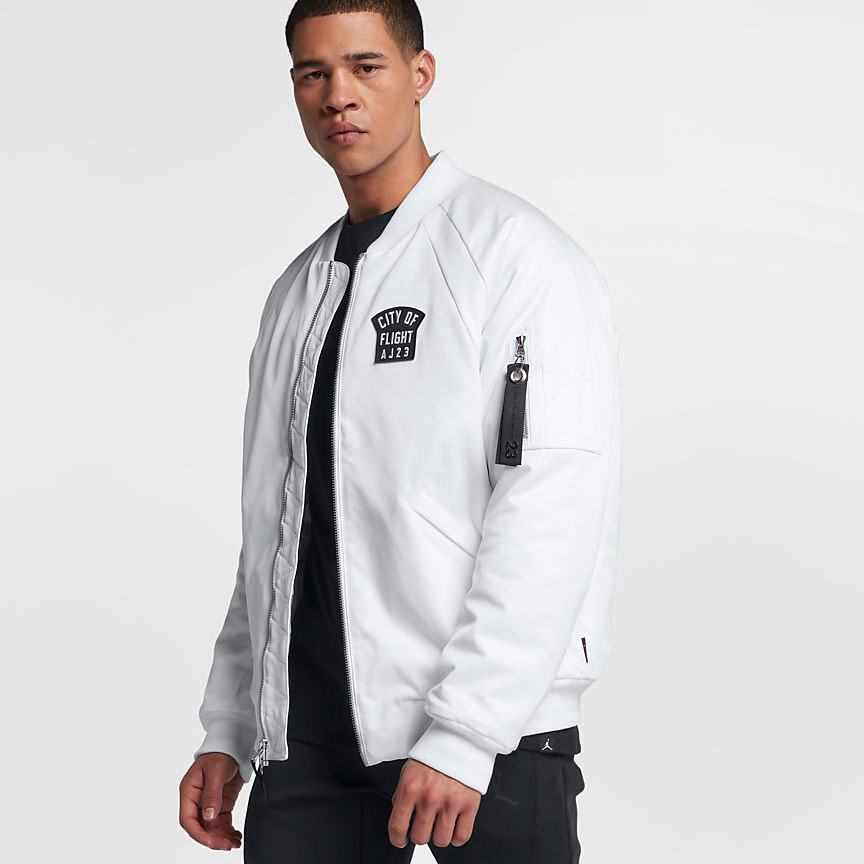 Air jordan city on sale of flight jacket