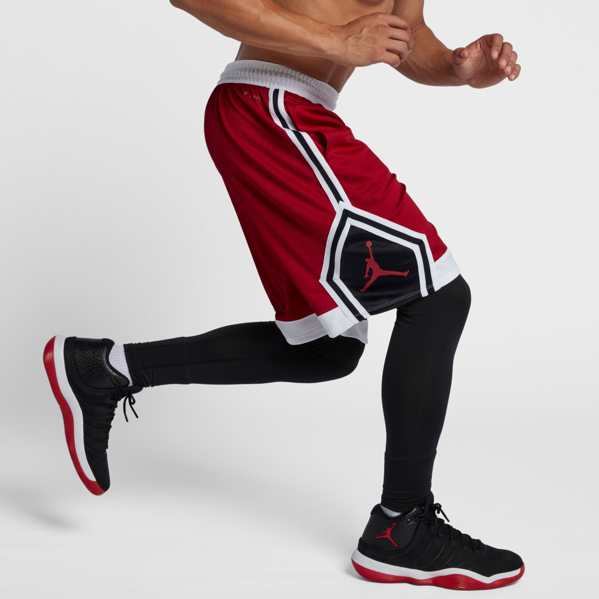 jordan-diamond-rise-shorts-red-black