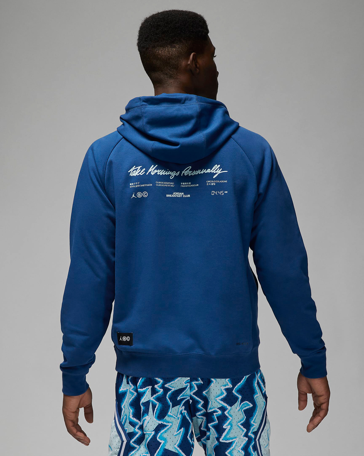 french blue jordan hoodie