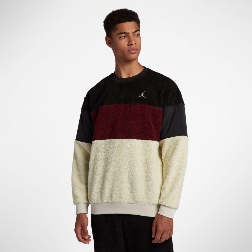 jordan-sherpa-crew-sweatshirt-black-burgundy-bone-2