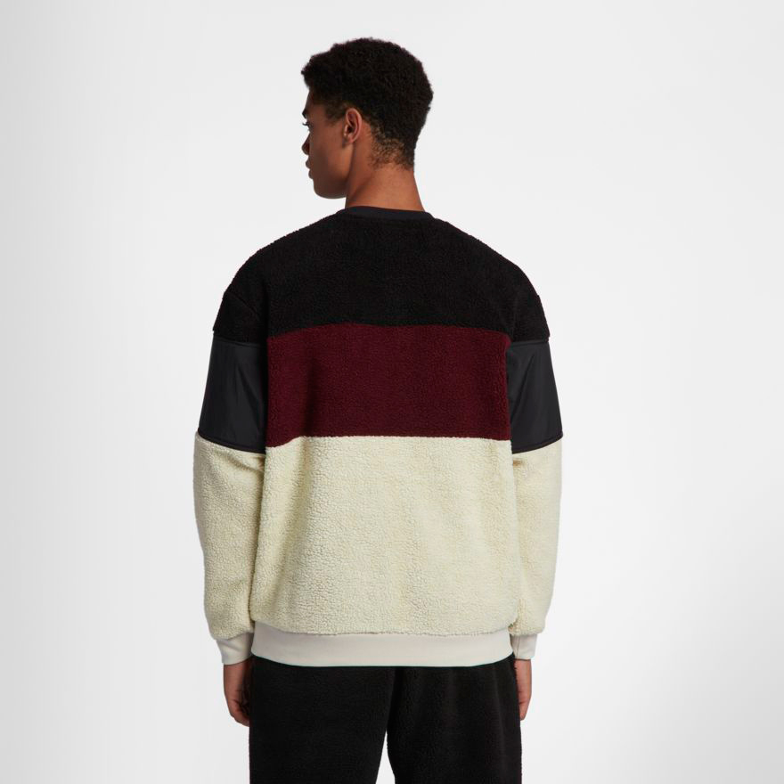 jordan-sherpa-crew-sweatshirt-black-burgundy-bone-3