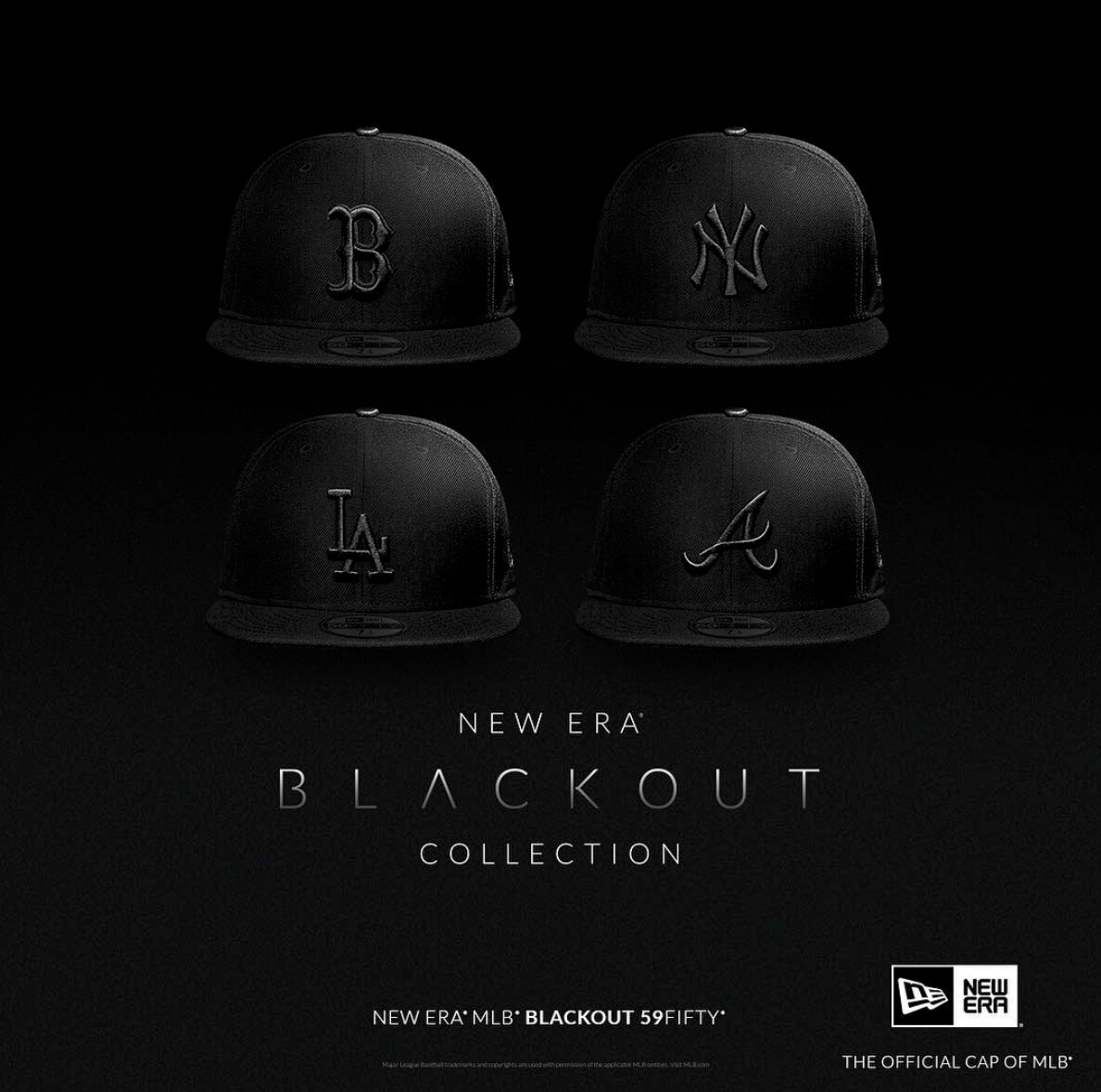 new era blackout hat