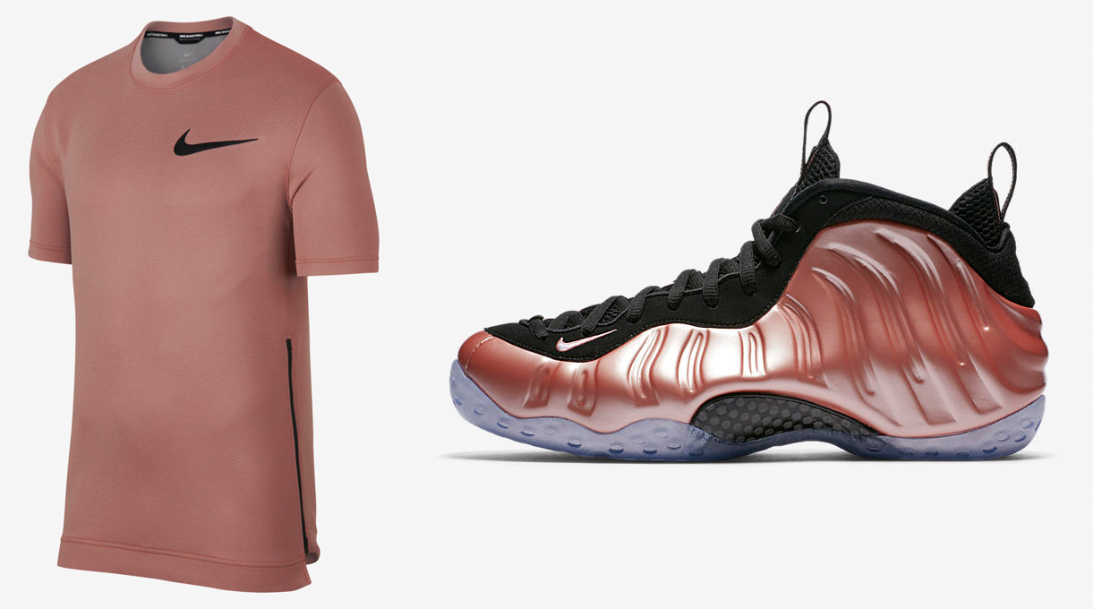 rust pink foamposites outfit