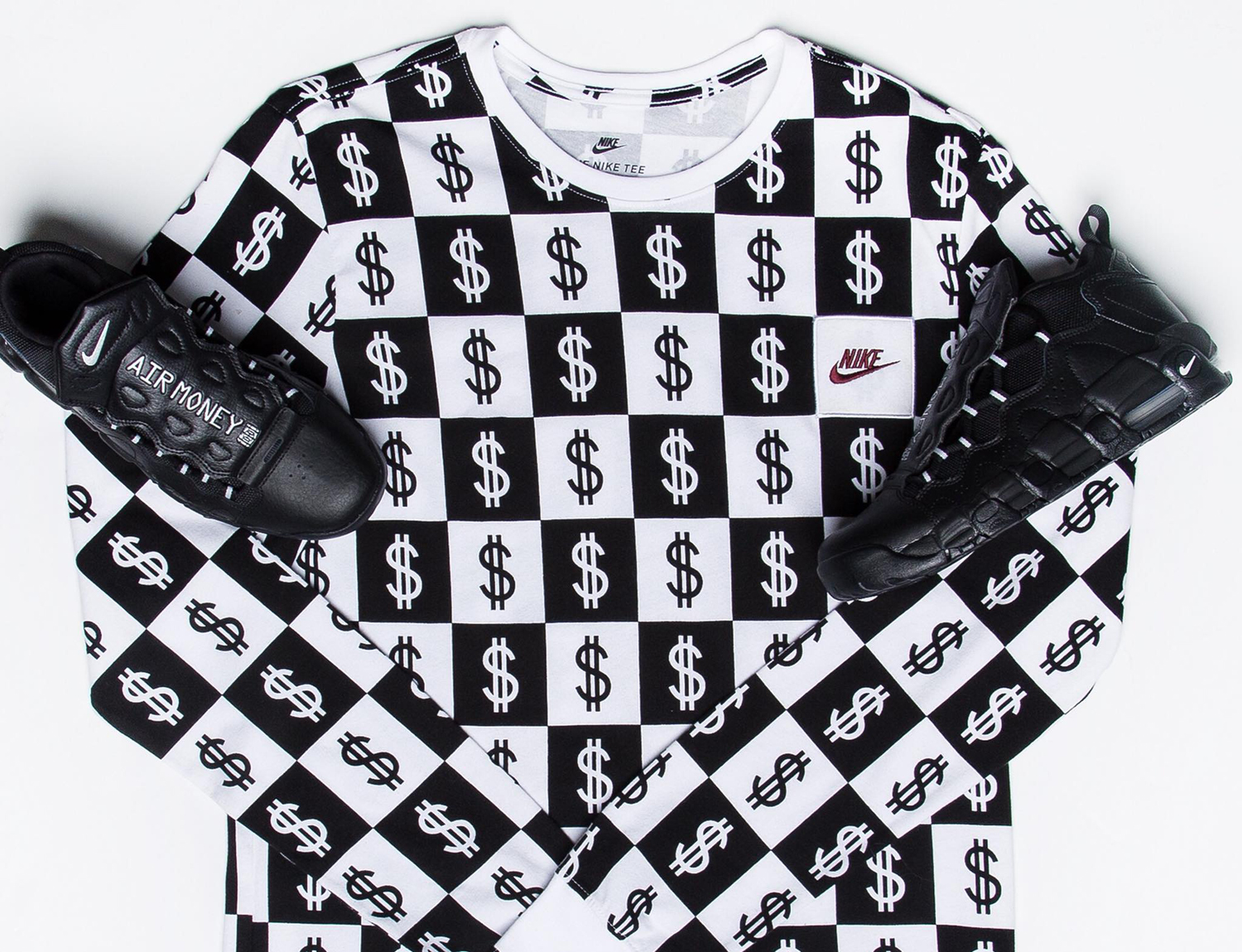 nike-air-more-money-black-pure-platinum-shirt-match