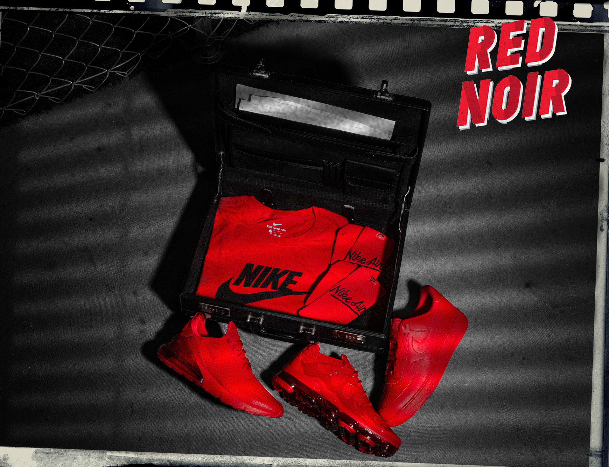 Nike Air Red Noir Sneaker Pack 