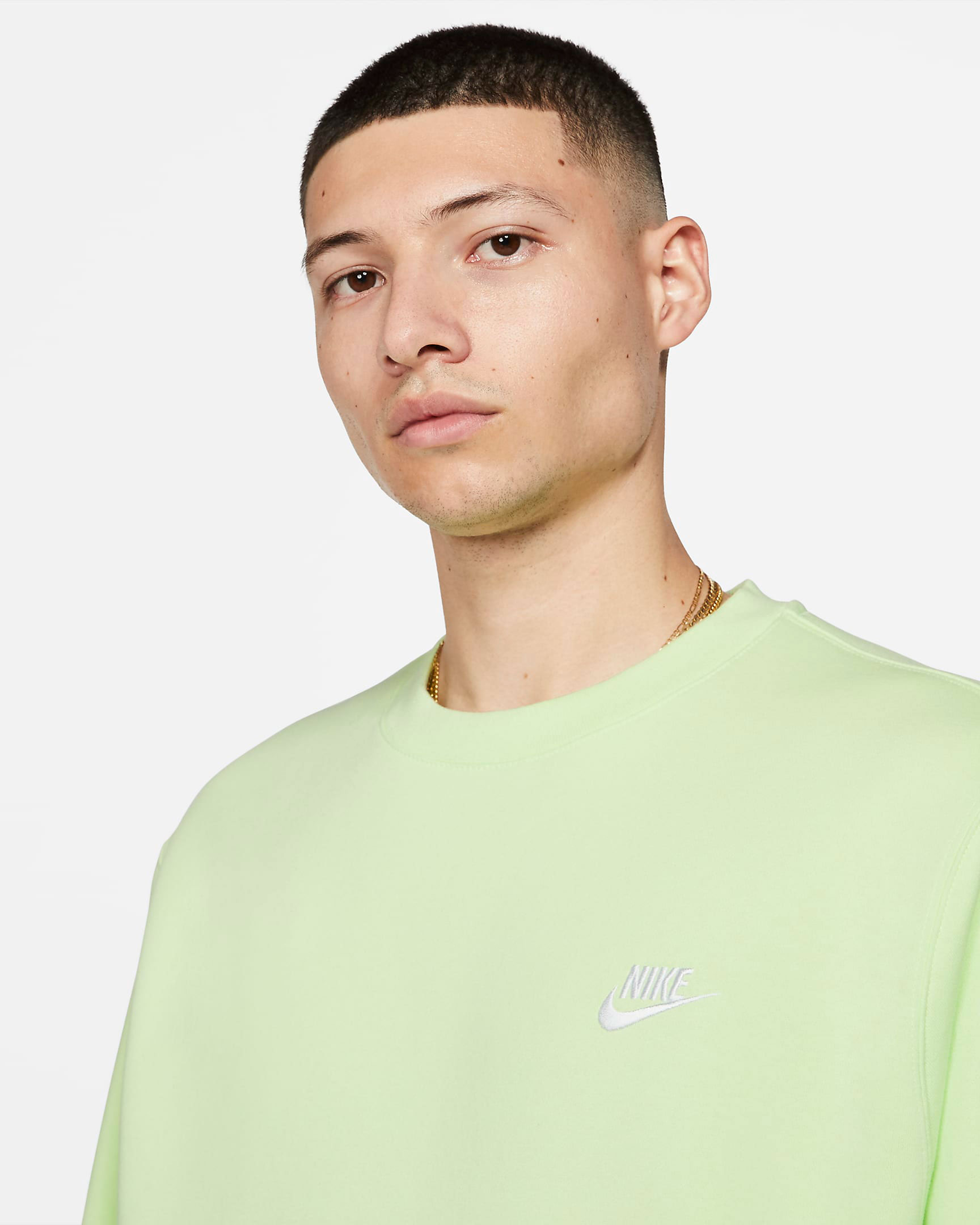 Nike Sportswear Fleece “Light Liquid Lime” Apparel Including Sweatshirt, Hoodie & |