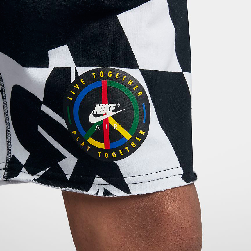 nike flag biker shorts