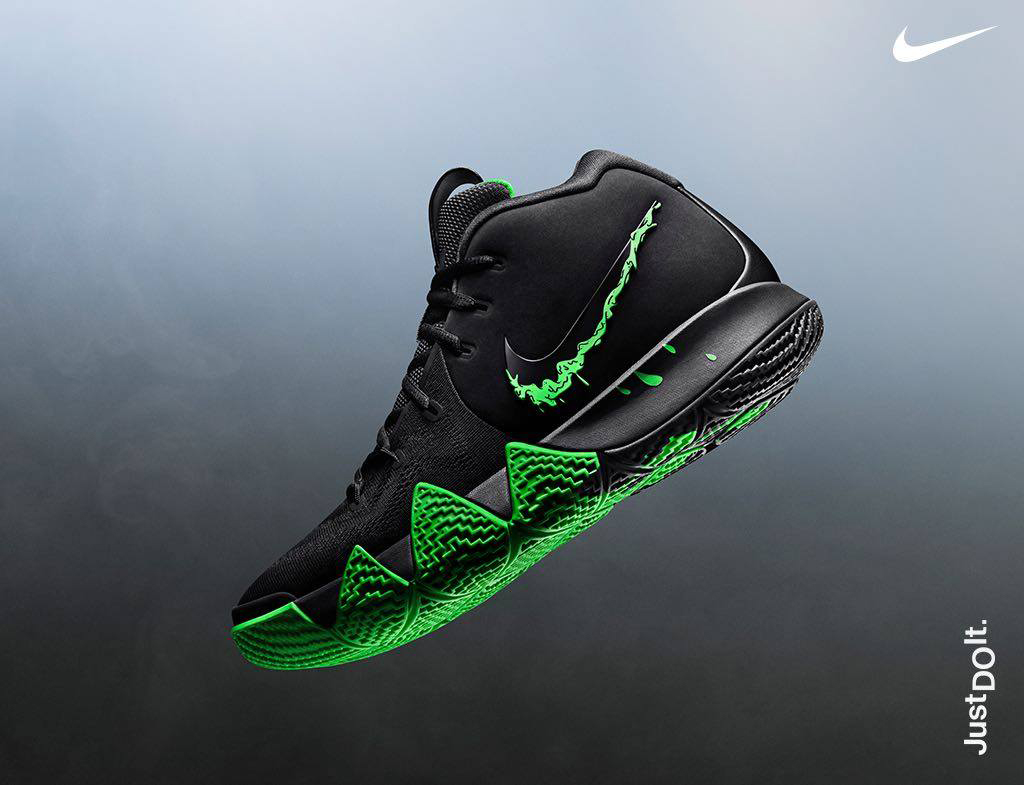 green kyrie 4s