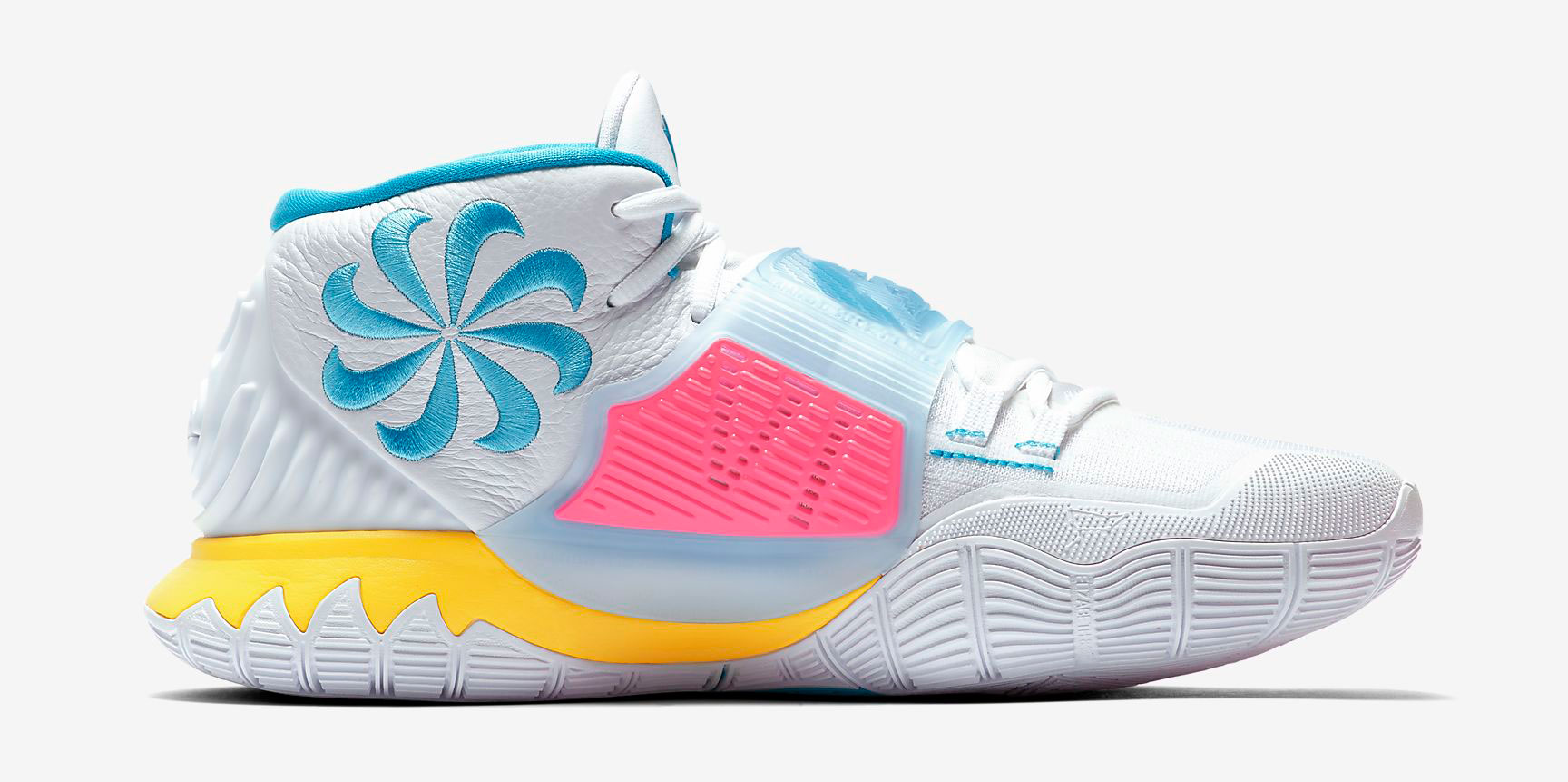 kyrie 6 neon graffiti