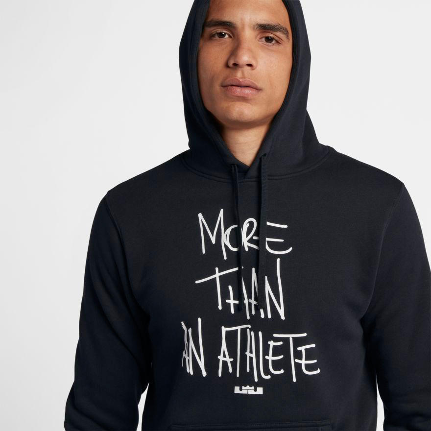 more than an athlete lebron hoodie