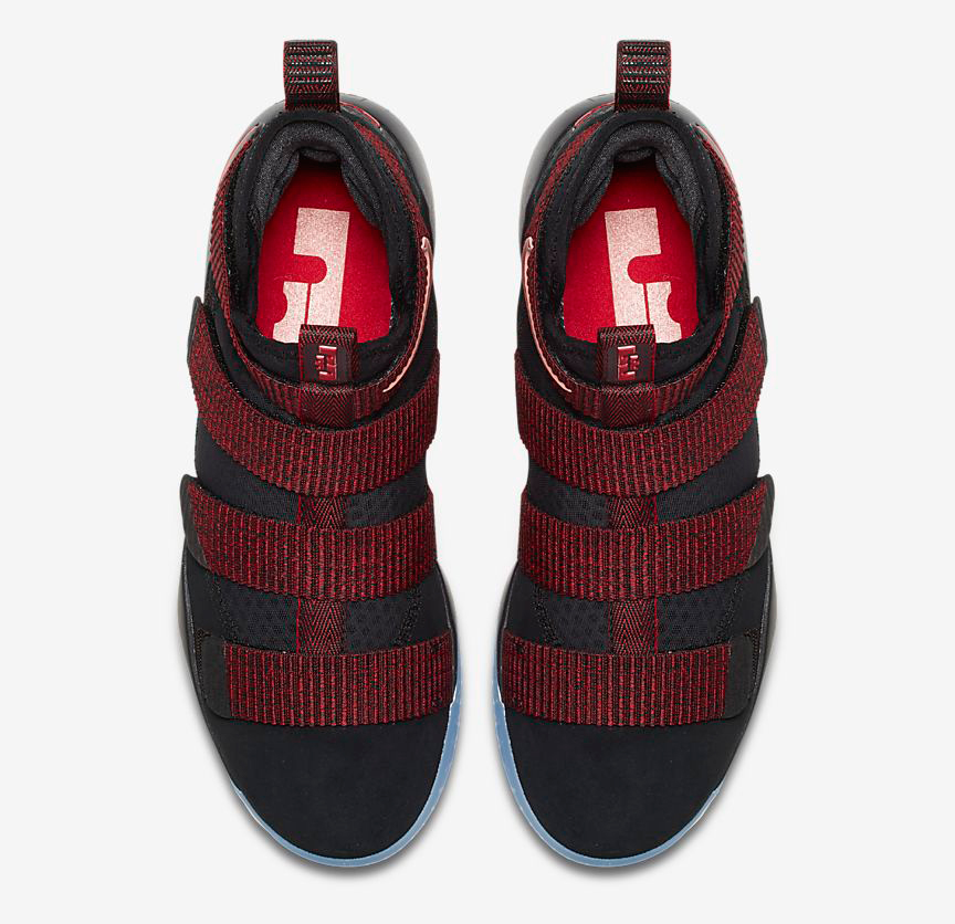 lebron soldier 11 red stardust