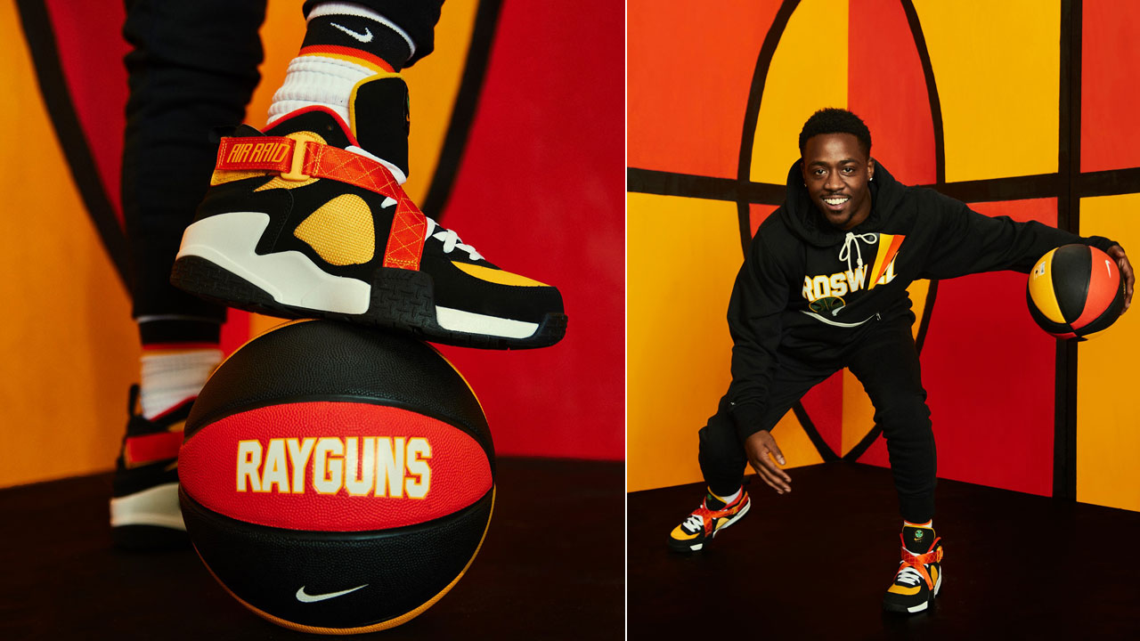 Nike Air Raid Rayguns! Review, on-foot, and Raygun apparel choices! 