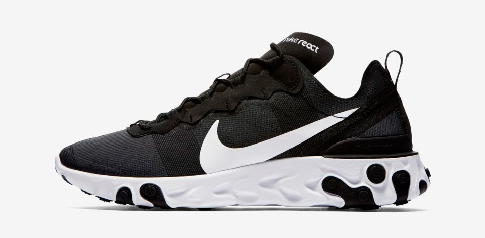 all black react element