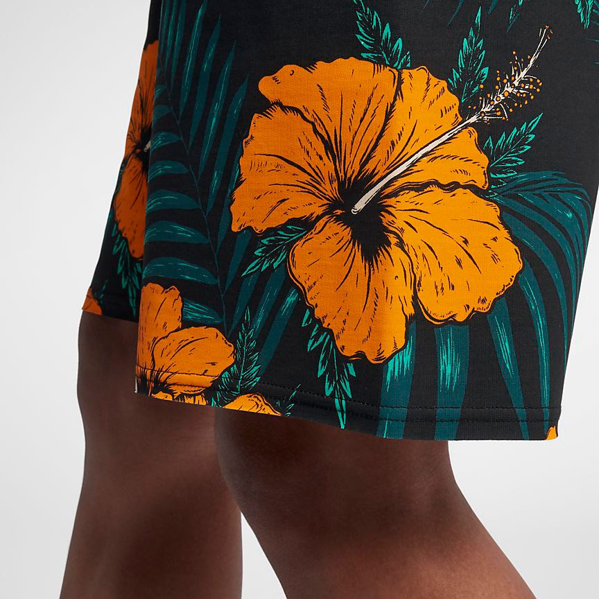 nike-south-beach-shorts-black-orange-3