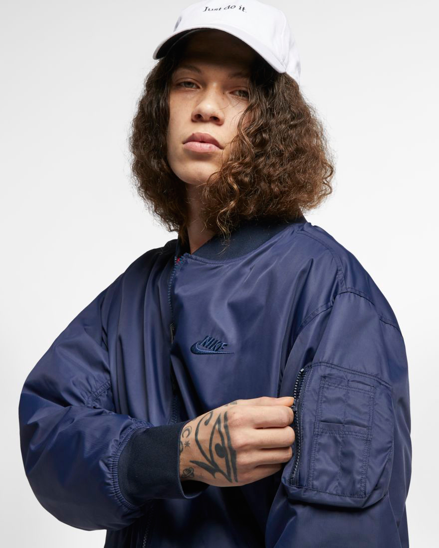 Nike Sportswear Reversible Bomber Jacket | SportFits.com