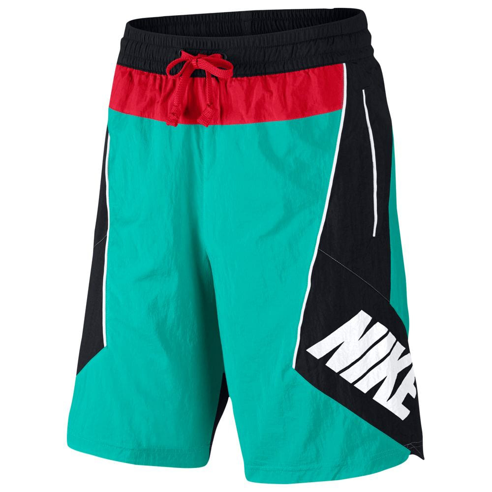 nike-throwback-basketball-shorts-green-black-red