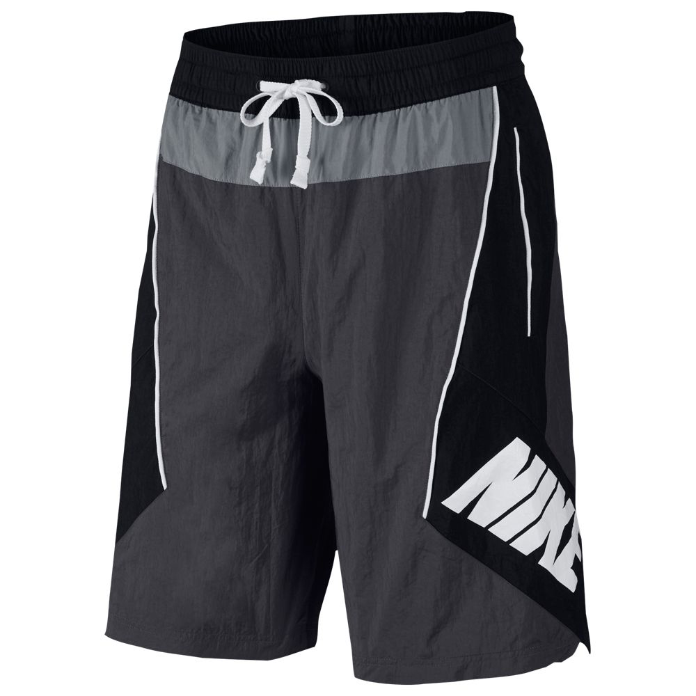 nike basketball shorts grey