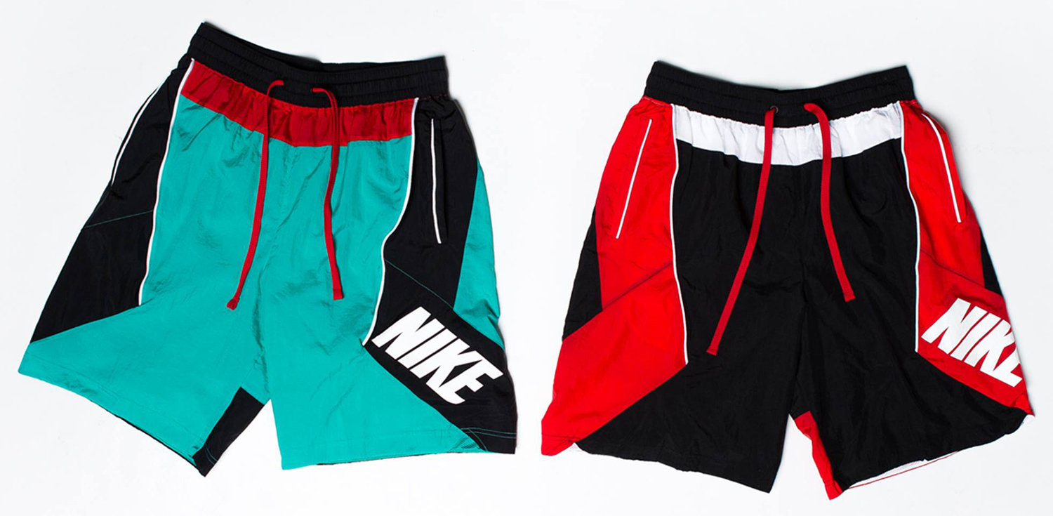 nike throwback shorts teal