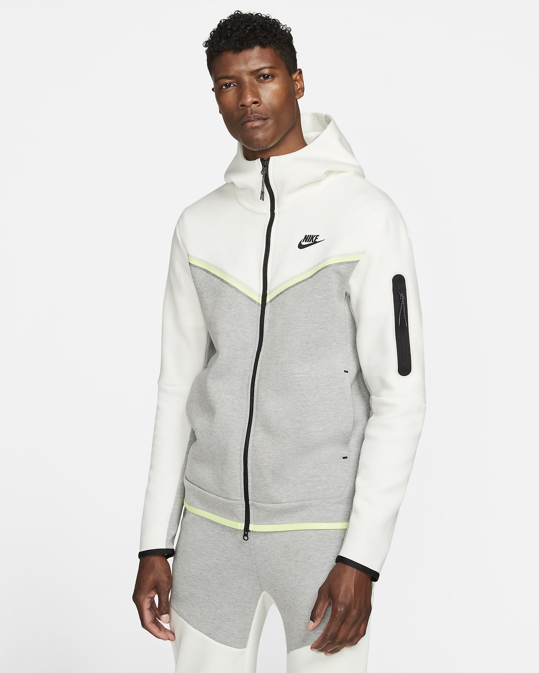 Nike Sportswear Tech Fleece Full-Zip Hoodie Men - Dark Grey