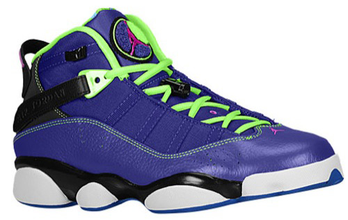 purple and blue jordan 6