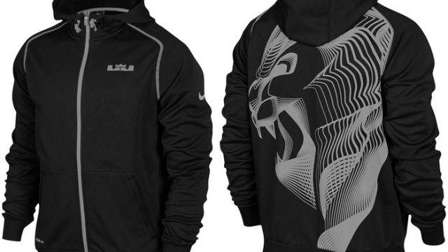 nike lebron hoodie black