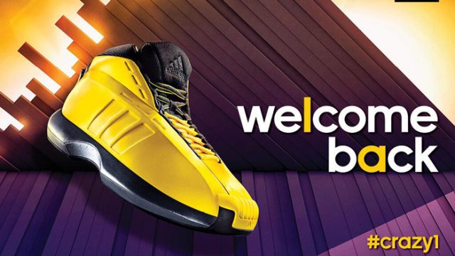 adidas crazy 1 sunshine