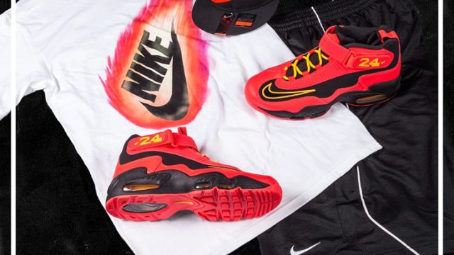 nike air griffey max 1 black laser crimson