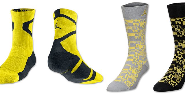 air-jordan-14-vibrant-yellow-thunder-socks