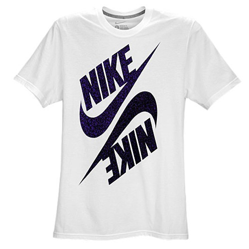 Nike Air Foamposite One Black White Concord Shirts | SportFits.com