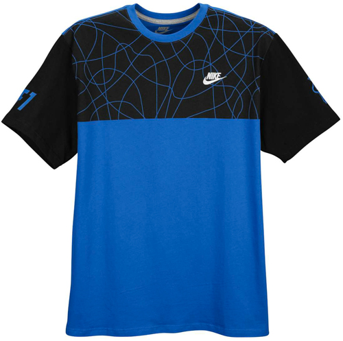 Nike Air Foamposite One Black White Concord Shirts | SportFits.com