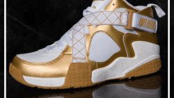 nike air raid metallic gold