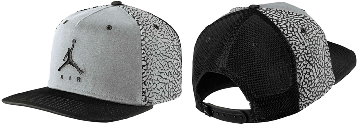 Air Jordan 3 Wolf Grey Hats | SportFits.com