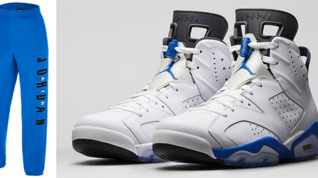 Air Jordan 6 Retro Sport Blue Sportfits Com