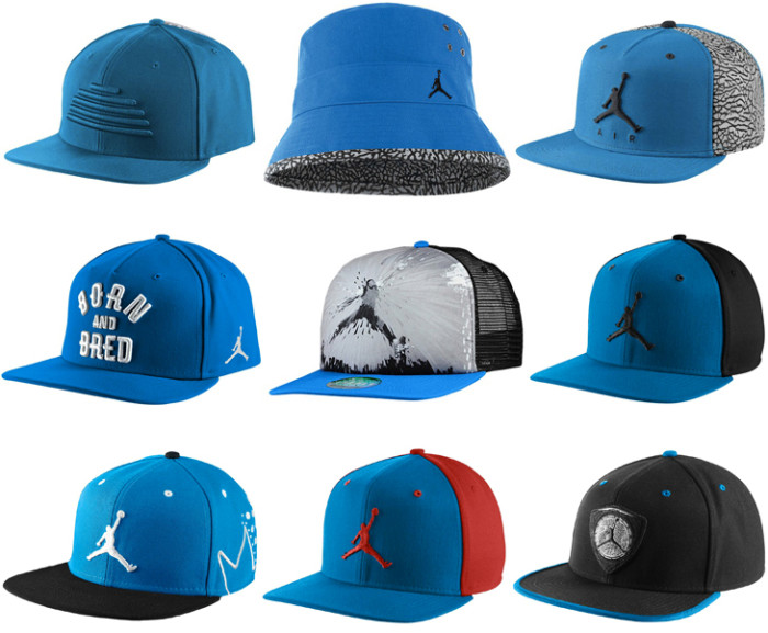 true blue jordan hat