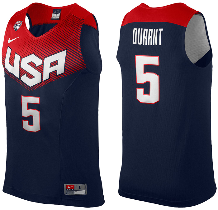Nike Kevin Durant USA Basketball Jersey