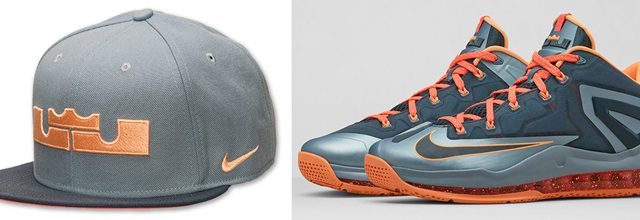 nike-lebron-11-lava-magnet-grey-cap