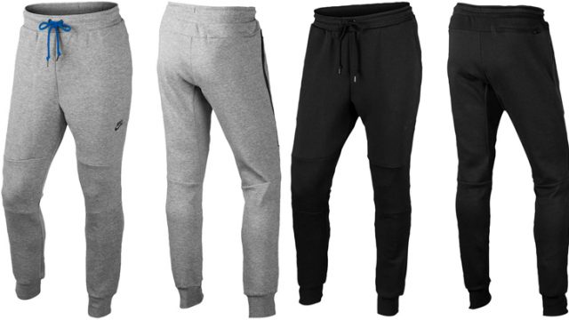 nike fleece cuff jogging pants ladies