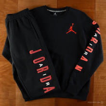 Jordan Flight Classic Fleece Sweatshirt and Pants | SportFits.com