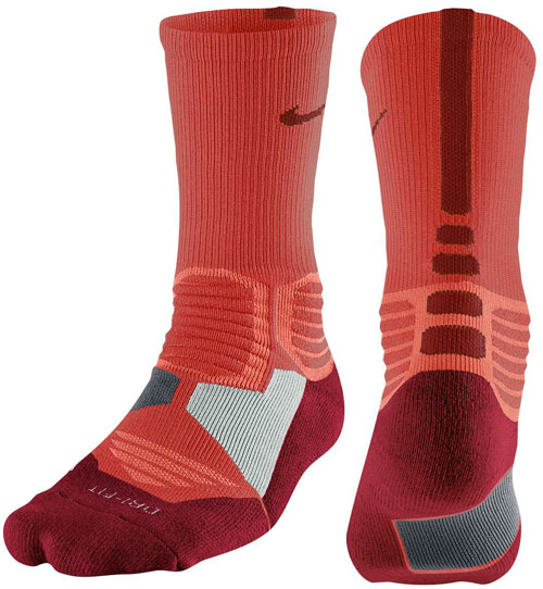 Nike Kobe 9 University Red Socks | SportFits.com